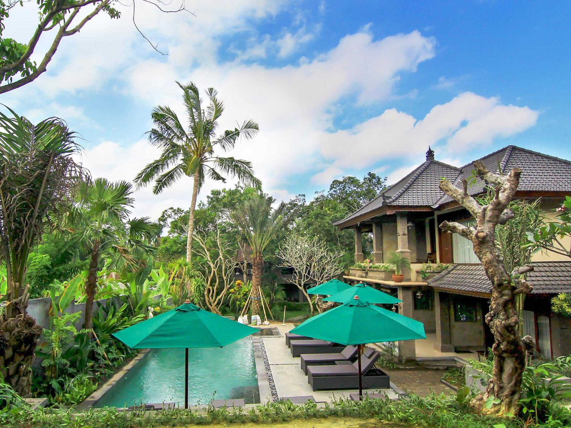 De Munut Balinese Resort Ubud Szoba fotó
